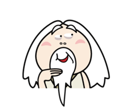 Zundoko hermit 2 sticker #14800792