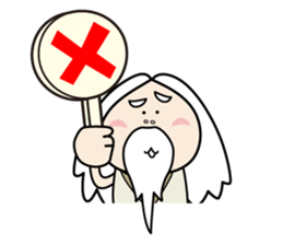 Zundoko hermit 2 sticker #14800812