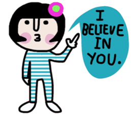 Sally iSally (English) sticker #14800830