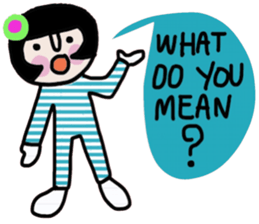 Sally iSally (English) sticker #14800835