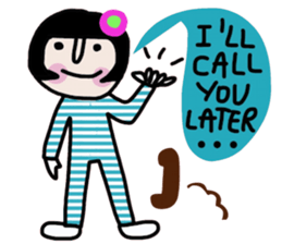 Sally iSally (English) sticker #14800853