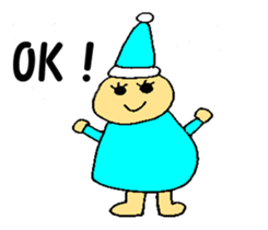 Greeting from a dwarf sticker #14800941