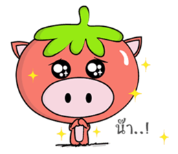 TOMATO PIG sticker #14801160