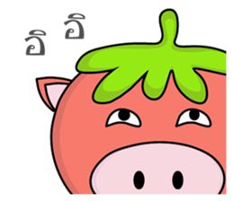 TOMATO PIG sticker #14801161