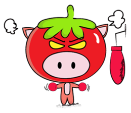 TOMATO PIG sticker #14801163