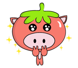 TOMATO PIG sticker #14801167