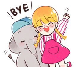 Toby and Angie sticker #14801700