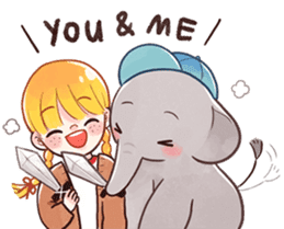 Toby and Angie sticker #14801712