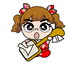 Non-Chan, a Sagicyo Girl sticker #14801755