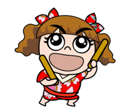 Non-Chan, a Sagicyo Girl sticker #14801763