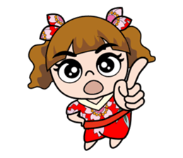 Non-Chan, a Sagicyo Girl sticker #14801767