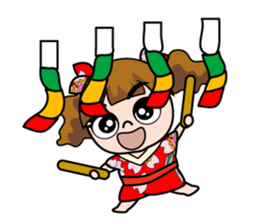 Non-Chan, a Sagicyo Girl sticker #14801773