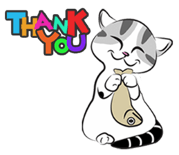 Platoo funny cat sticker #14802378