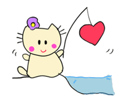 Dinkyneko & Friends #9 _LOVE (anime) sticker #14802430