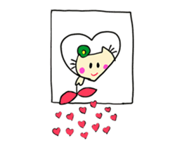 Dinkyneko & Friends #9 _LOVE (anime) sticker #14802436