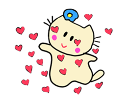 Dinkyneko & Friends #9 _LOVE (anime) sticker #14802437