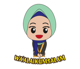 Hijab Makassar sticker #14802455