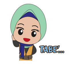 Hijab Makassar sticker #14802456