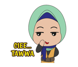 Hijab Makassar sticker #14802461