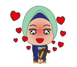 Hijab Makassar sticker #14802462