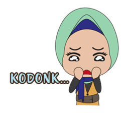 Hijab Makassar sticker #14802470