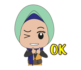 Hijab Makassar sticker #14802472