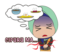 Hijab Makassar sticker #14802476