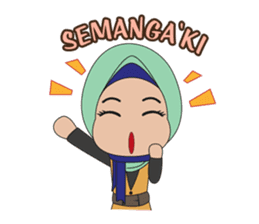 Hijab Makassar sticker #14802478