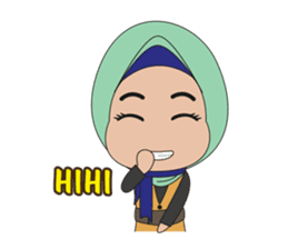 Hijab Makassar sticker #14802486