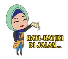 Hijab Makassar sticker #14802490
