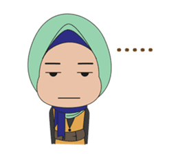 Hijab Makassar sticker #14802492