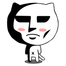 The Fighting Cat (Remake) sticker #14802701