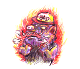 A Once upon a time... a long time ago. sticker #14802830