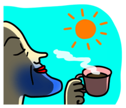 Mysterious man ~NABA~ sticker #14803350