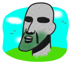 Mysterious man ~NABA~ sticker #14803365