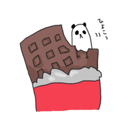 pan!pan!valentaine panda! sticker #14804237