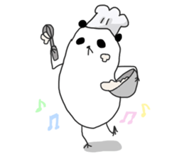 pan!pan!valentaine panda! sticker #14804239