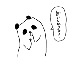 pan!pan!valentaine panda! sticker #14804241