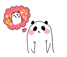 pan!pan!valentaine panda! sticker #14804253