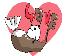 pan!pan!valentaine panda! sticker #14804256