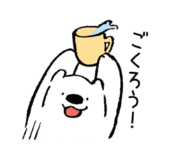 shirokumaza2 sticker #14804496