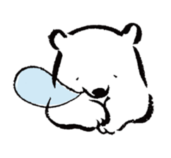 shirokumaza2 sticker #14804500