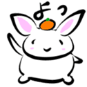 Kagamimochi-Usagi sticker #14804590