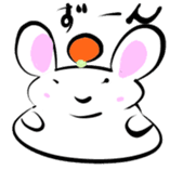 Kagamimochi-Usagi sticker #14804591