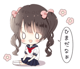 Milk-chan speech bubbles with sticker sticker #14804611