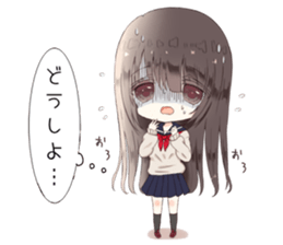 Milk-chan speech bubbles with sticker sticker #14804621