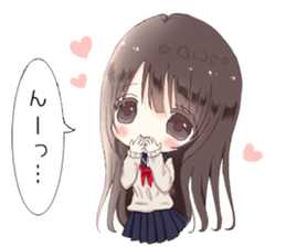 Milk-chan speech bubbles with sticker sticker #14804623