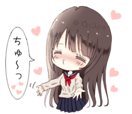 Milk-chan speech bubbles with sticker sticker #14804624