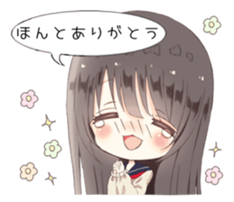 Milk-chan speech bubbles with sticker sticker #14804625