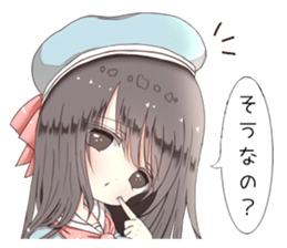 Milk-chan speech bubbles with sticker sticker #14804633